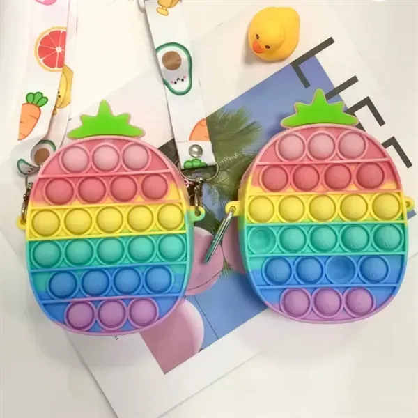 Pineapple Shaped Silicone Fingertip Toy