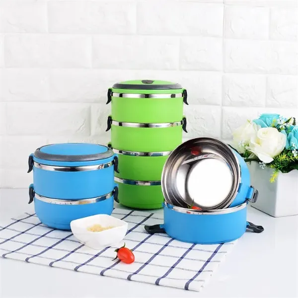 Stainless steel thermal lunch box