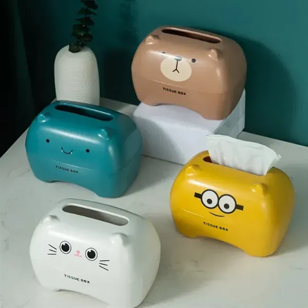 Cartoon Plastic Tissue Box