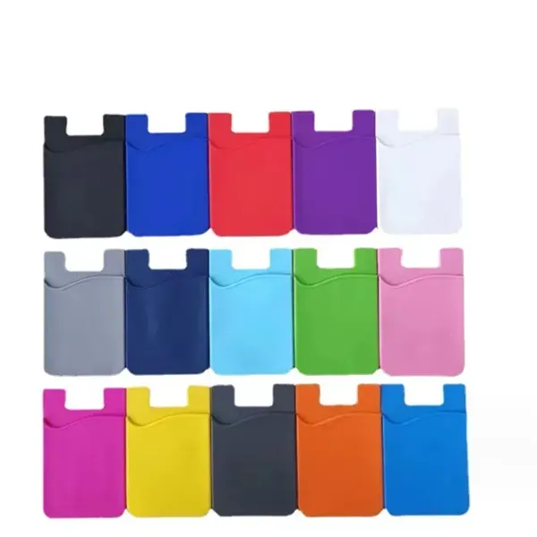 Silicone Phone Wallet Holder
