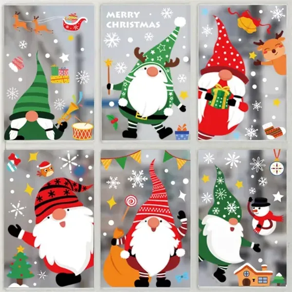 DIY Snowman christmas window decoration sticker