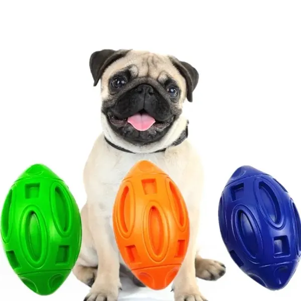 A squeaky dog toy, perfect for intense chewing