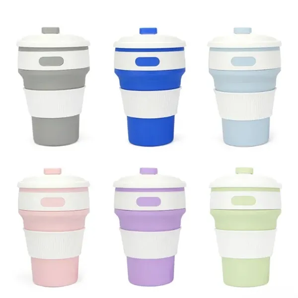 12oz Silicone Folding Bottle