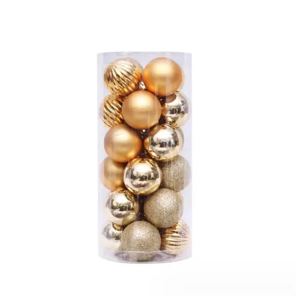 24Pcs Christmas balls set wedding Party ornaments