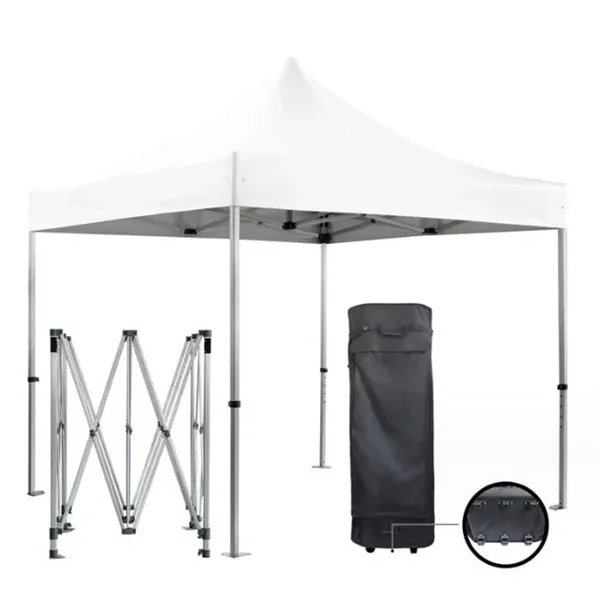 10 ' x 10 ' Commercial Tent Package w/ 4 Side Walls, Roller 