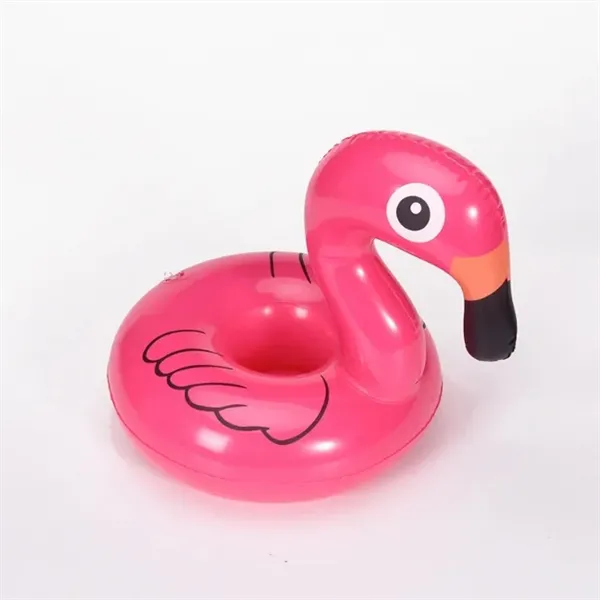 Inflatable Flamingo Pool Drink Holder