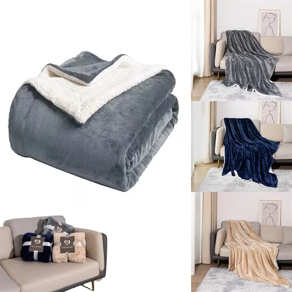 Flannel Sherpa Blanket