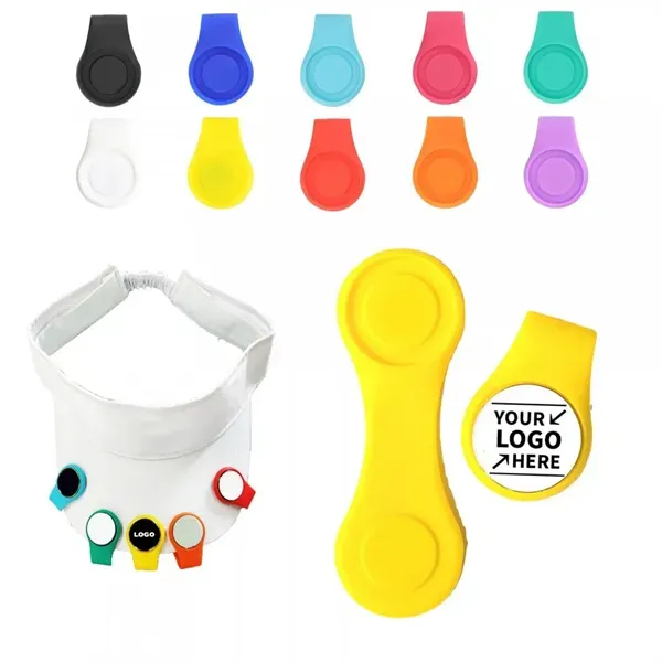 Magnetic Silicone Golf Cap Clip