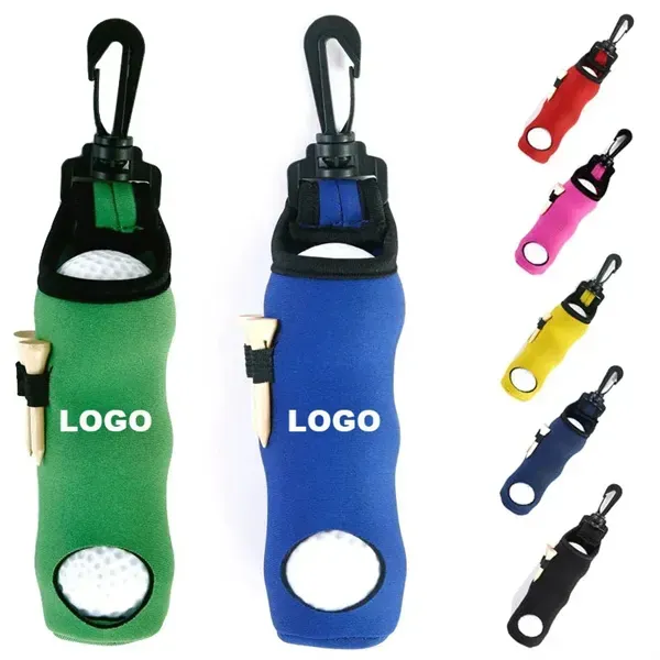 Neoprene Golf Ball Bag Holder