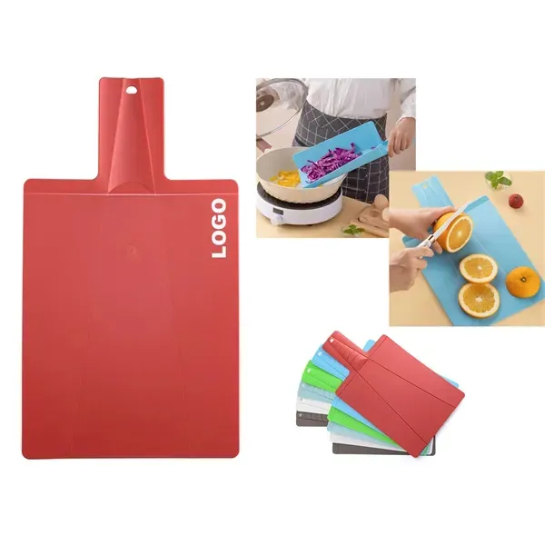 Plastic Foldable Cutting Board With Handle