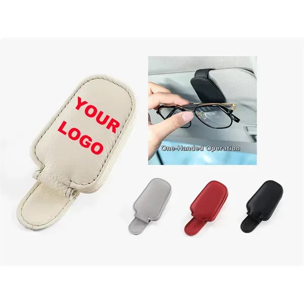 PU Car Eyesglasses Holder
