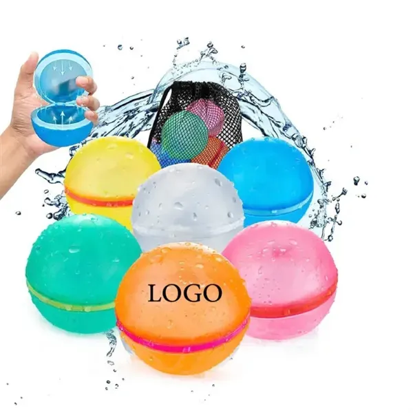 Silicone Magnetic Self-Sealing Water Balloons