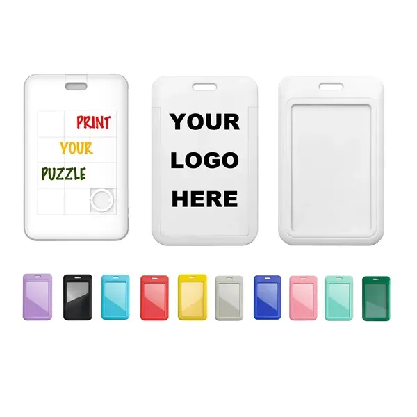 Puzzle Slide Card Holder