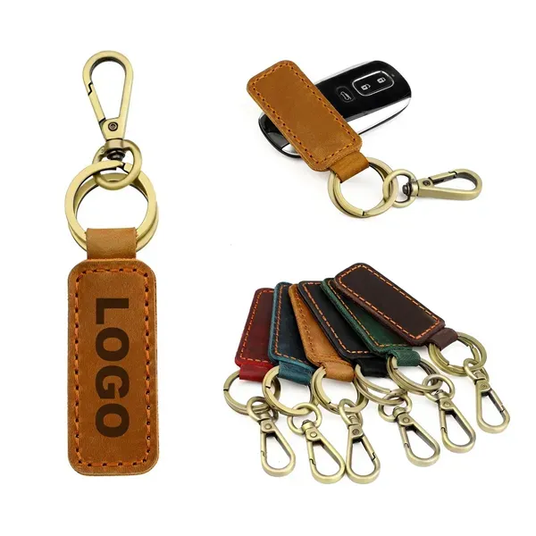Leather Keychain
