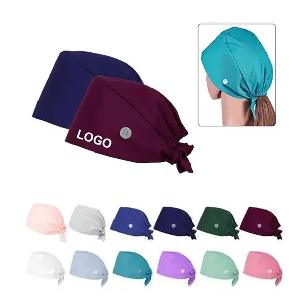 Cotton Scrub Surgical Cap