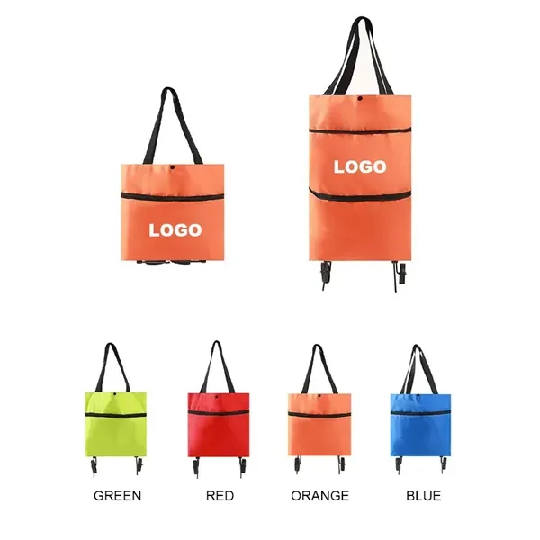 Oxford Cloth foldable Shopping Cart