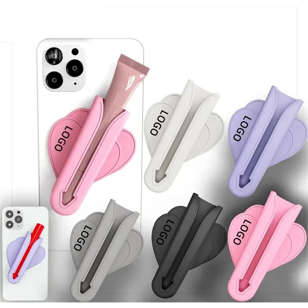 Silicone Lipstick Holder Phone Case