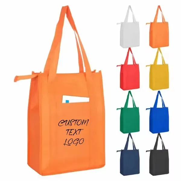 Non-woven insulated shopping bag