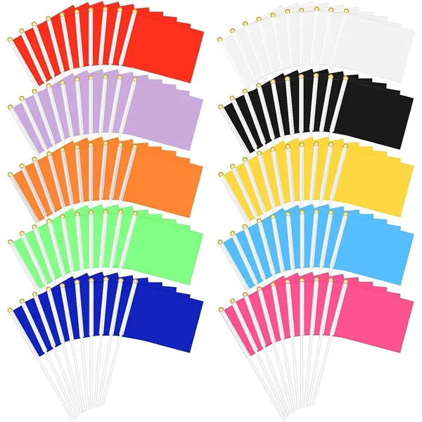 Polyester Hand Held Flags