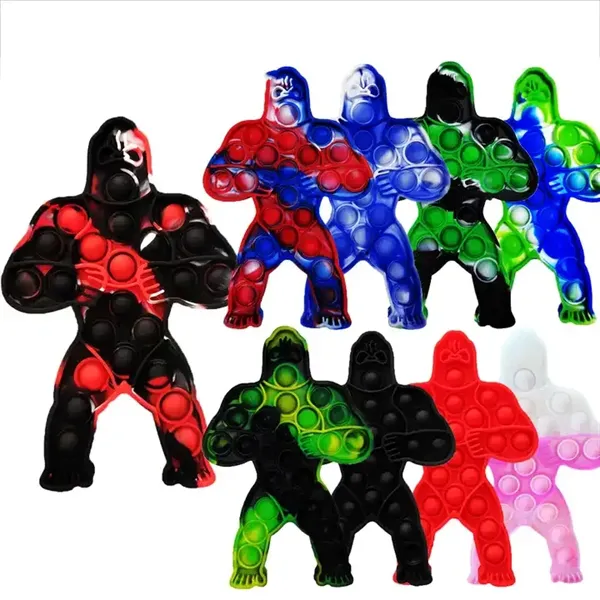Gorilla Push Pop Bubble Sensory Fidget Toy