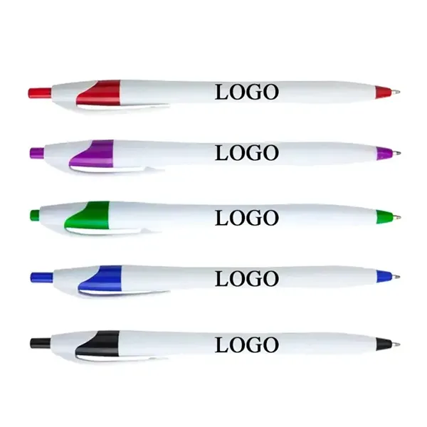 White Click Pen