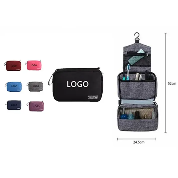 Foldable Travel Toiletry Bag