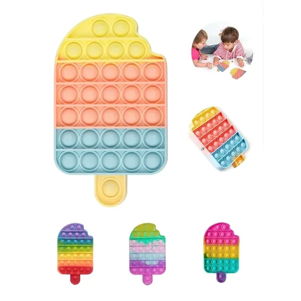 Ice Cream Push Bubble Sensory Fidget Toys
