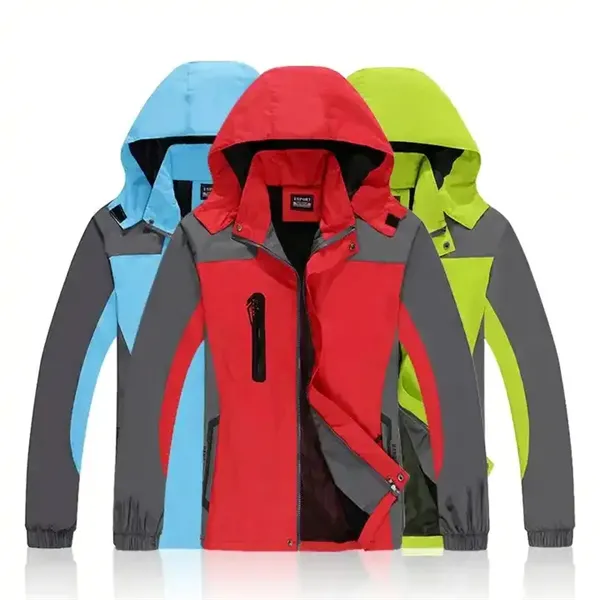 Double layer waterproof jacket