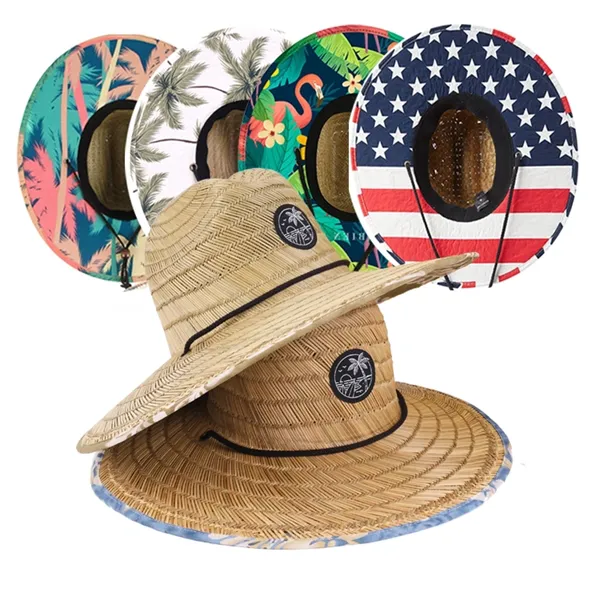 Straw Lifeguard Hat