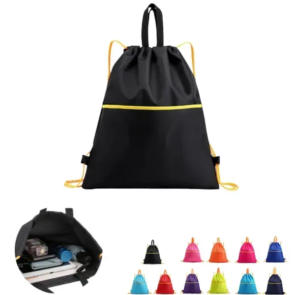 Waterproof Drawstring Gym Travel Backpack