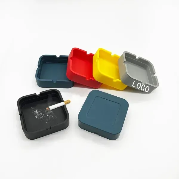 Custom Logo Silicone Ashtray