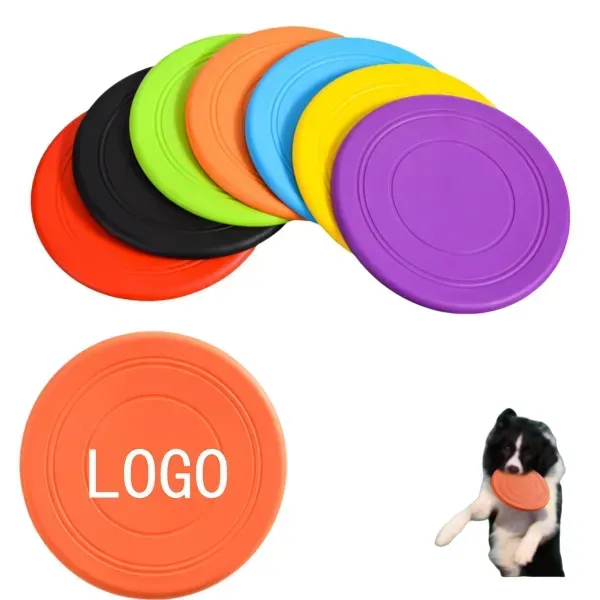 Custom Pet Soft Flyer Chewproof Floating Dog Toy