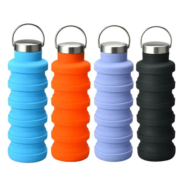 17oz Folding Travel Water Bottle