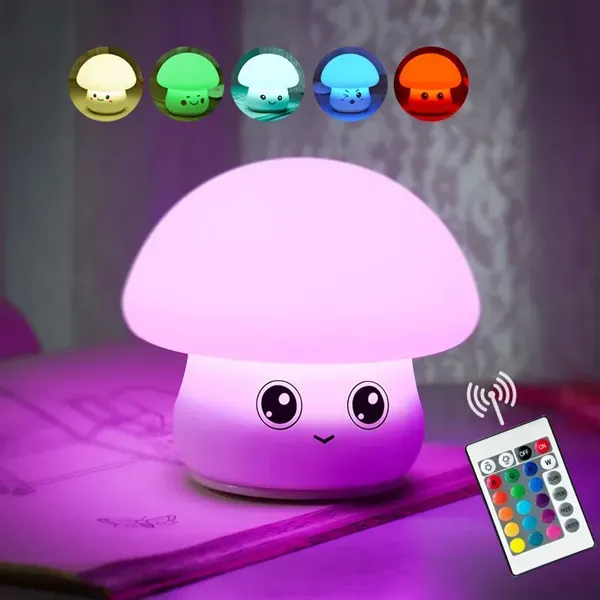 Silicone Touch Control Night Light Lamp