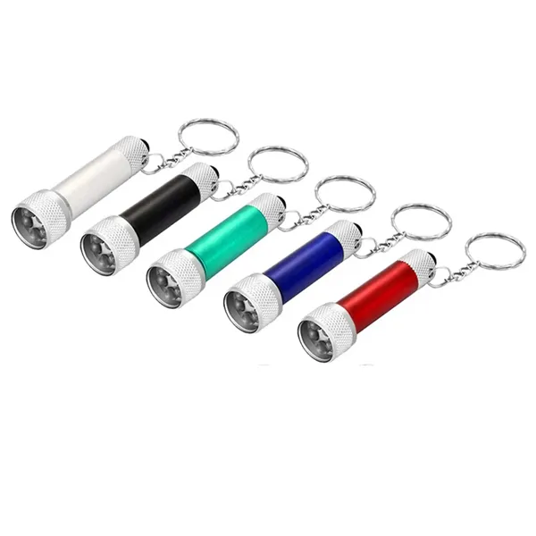 Flashlight with keychain