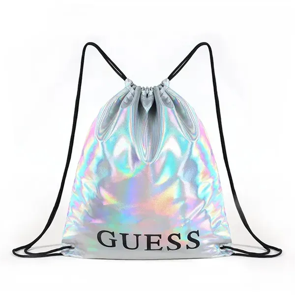 Laser Holographic Personality Shiny Reflective Drawstring
