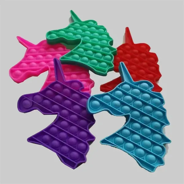 Unicorn Shape Silicone Fingertip Toy