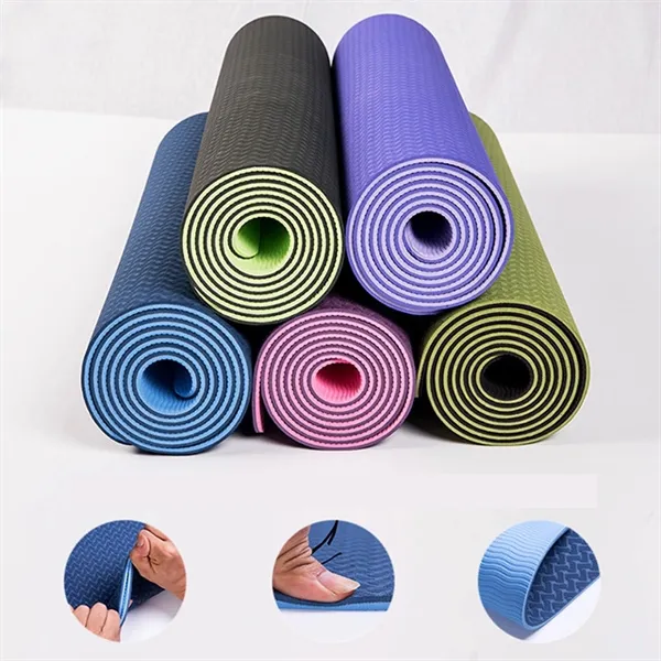 Two-Tone Yoga Mat