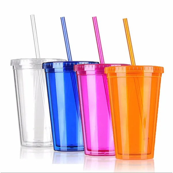 Tumbler with Straw