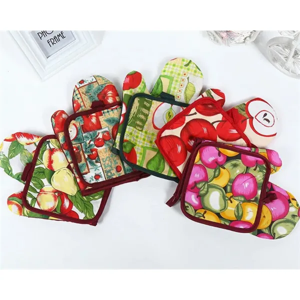 Kitchen Bright Oven Mitt