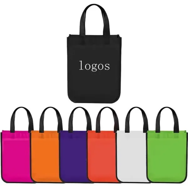 Small Laminated Shopper ToteNon-Woven Fabric