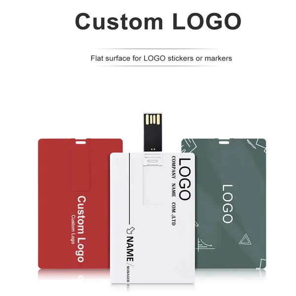 Bank Card Shape Flash Drive