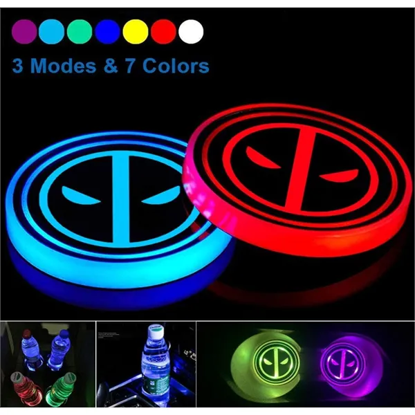 LED car Cup Coaster