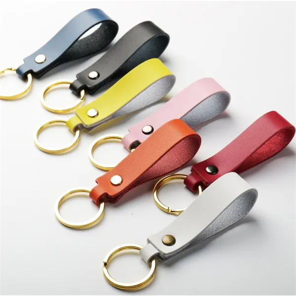 Leather Key Tag for girl