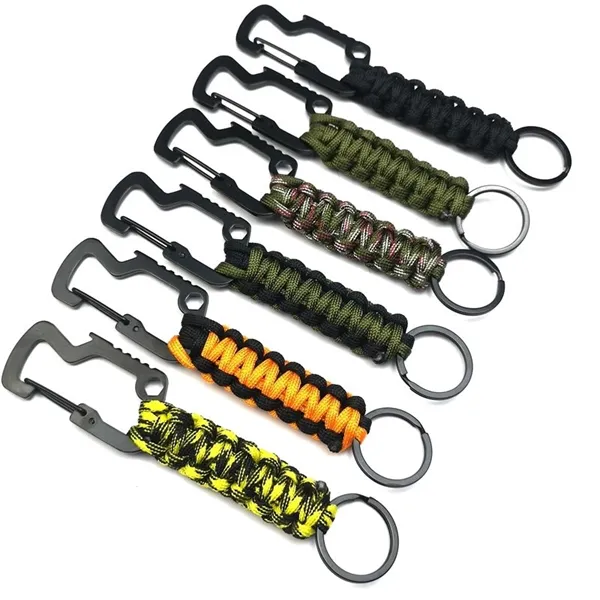 Braided Paracord Keychain Clip