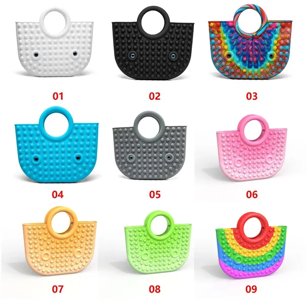 Luxury Large Bubbles Silicone Tote Bags