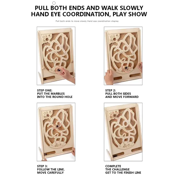 Wooden Pirate Pinball Game