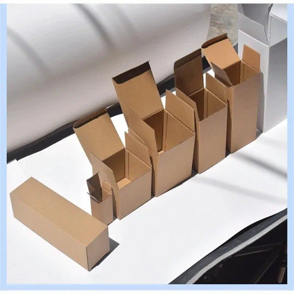 Cowhide corrugated paper box