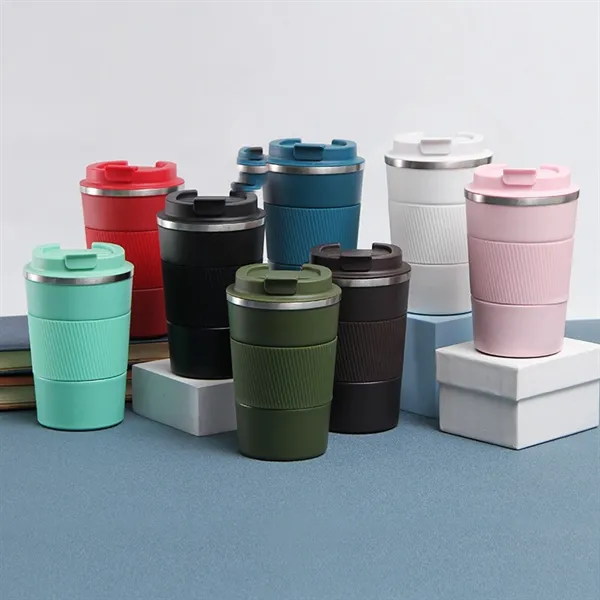 Stainless steel coffee cup