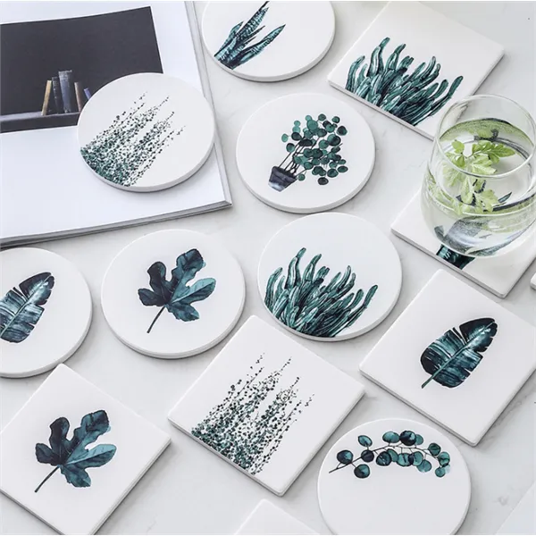 Absorbent Ceramic Coaster